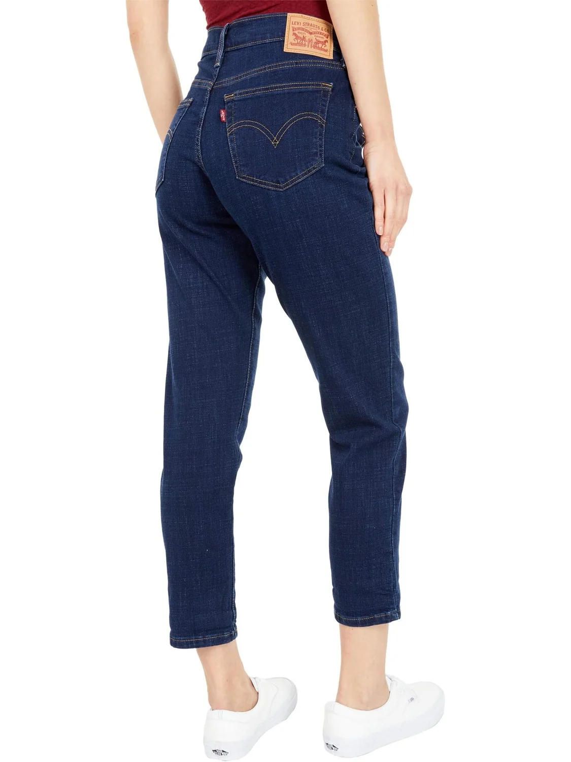 Женские джинсы Levi's New Boyfriend — изображение 3 из 4, темно-синий