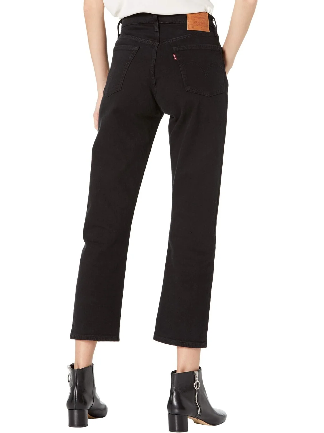 Джинсы Premium 501 Crop Levi's — изображение 2 из 4, черный