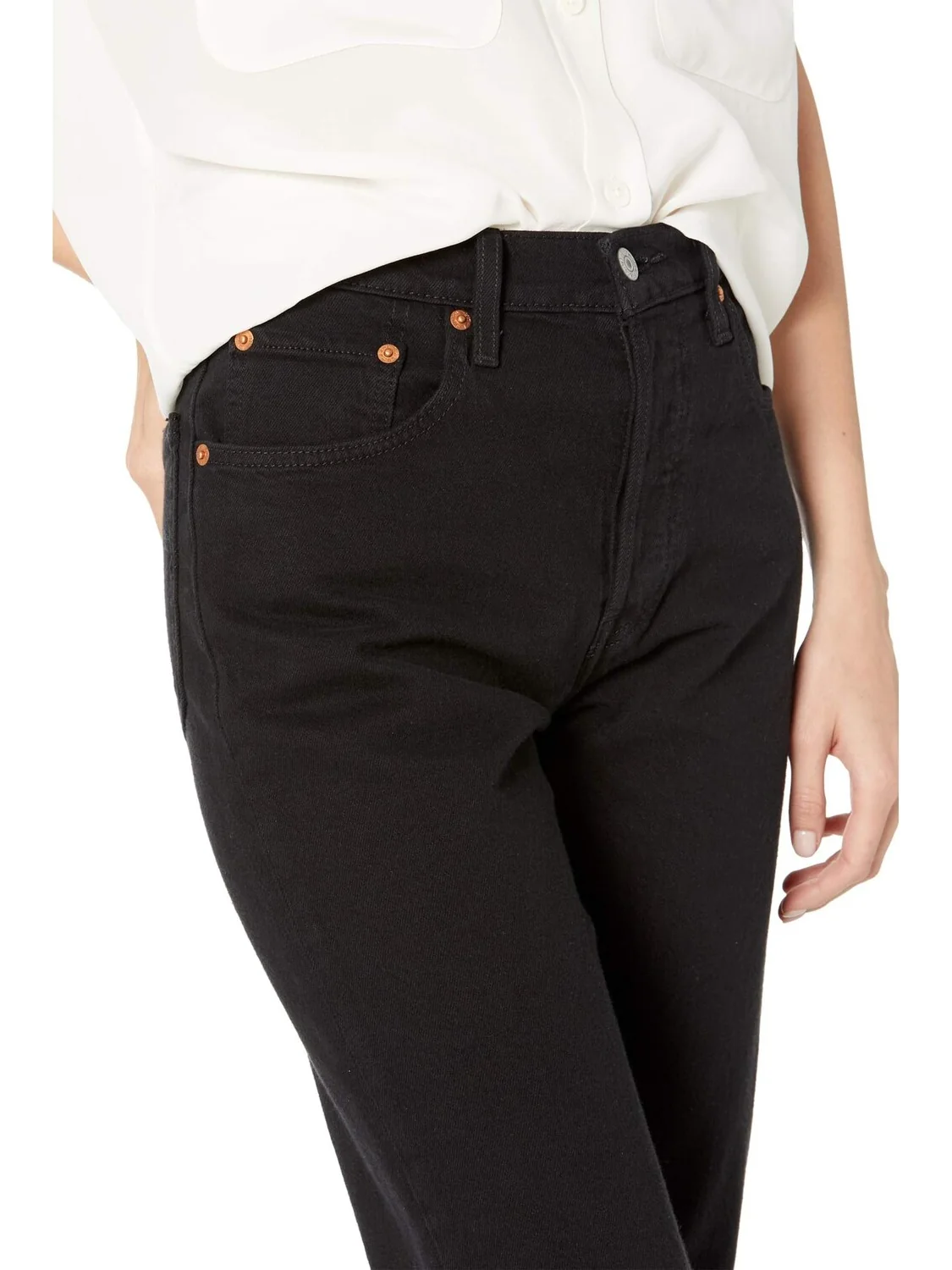 Джинсы Premium 501 Crop Levi's — изображение 3 из 4, черный