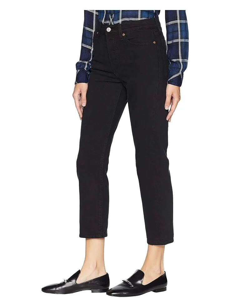 Джинсы Levi's Premium Premium Wedgie Straight — изображение 2 из 3, черный