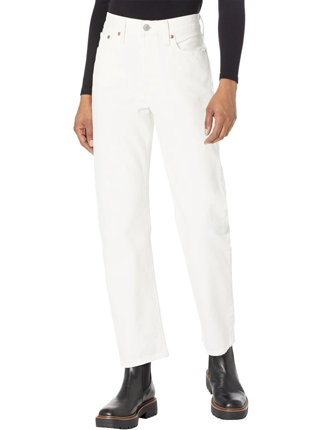 Джинсы Premium Wedgie Straight Levi's, цвет In the Clouds