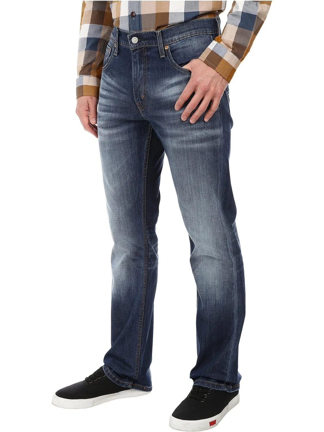 Джинсы 527 Slim Bootcut Levi's — изображение 2 из 5, синий