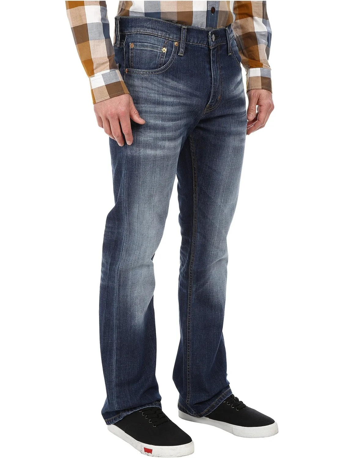 Джинсы 527 Slim Bootcut Levi's — изображение 4 из 5, синий