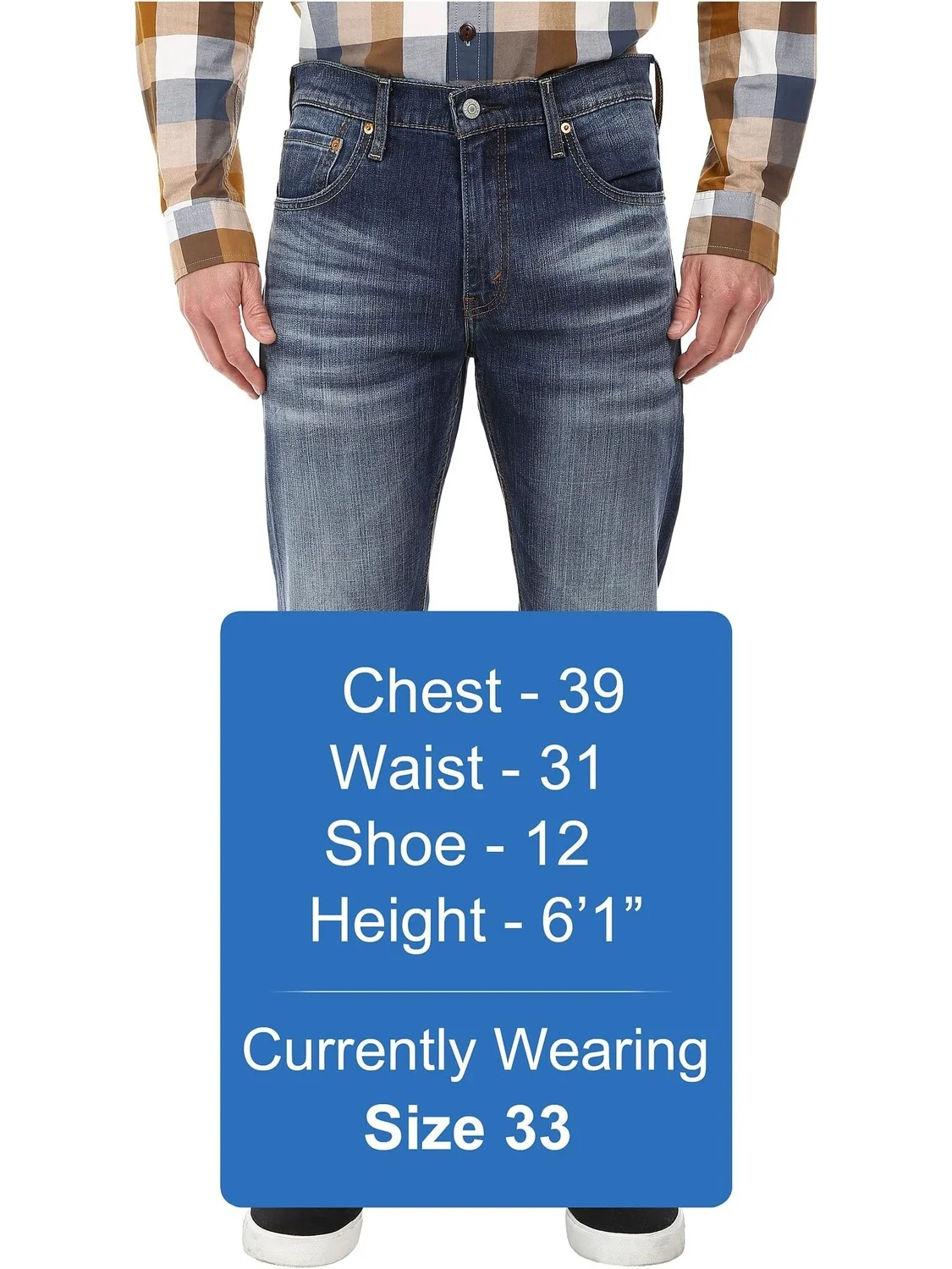 Джинсы 527 Slim Bootcut Levi's — изображение 5 из 5, синий