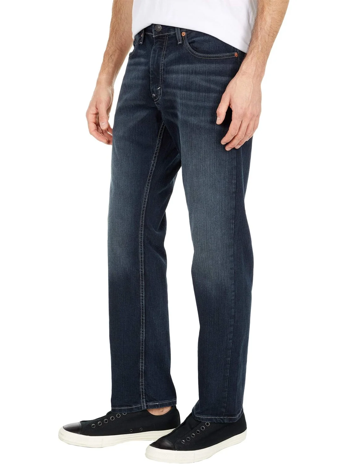 Джинсы 559 Relaxed Straight Levi's, цвет Navarro Stretch — изображение 2 из 4