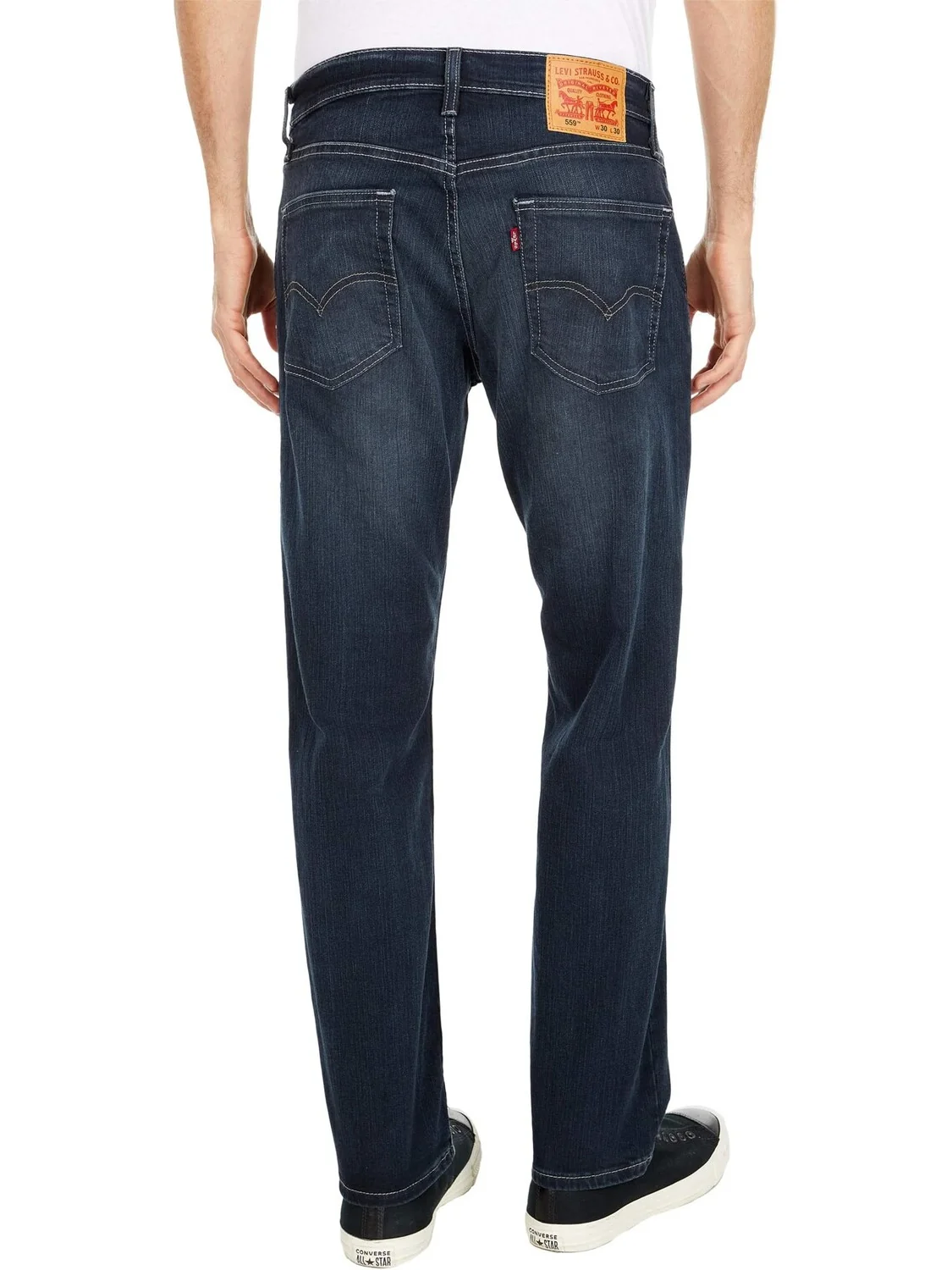 Джинсы 559 Relaxed Straight Levi's, цвет Navarro Stretch — изображение 3 из 4