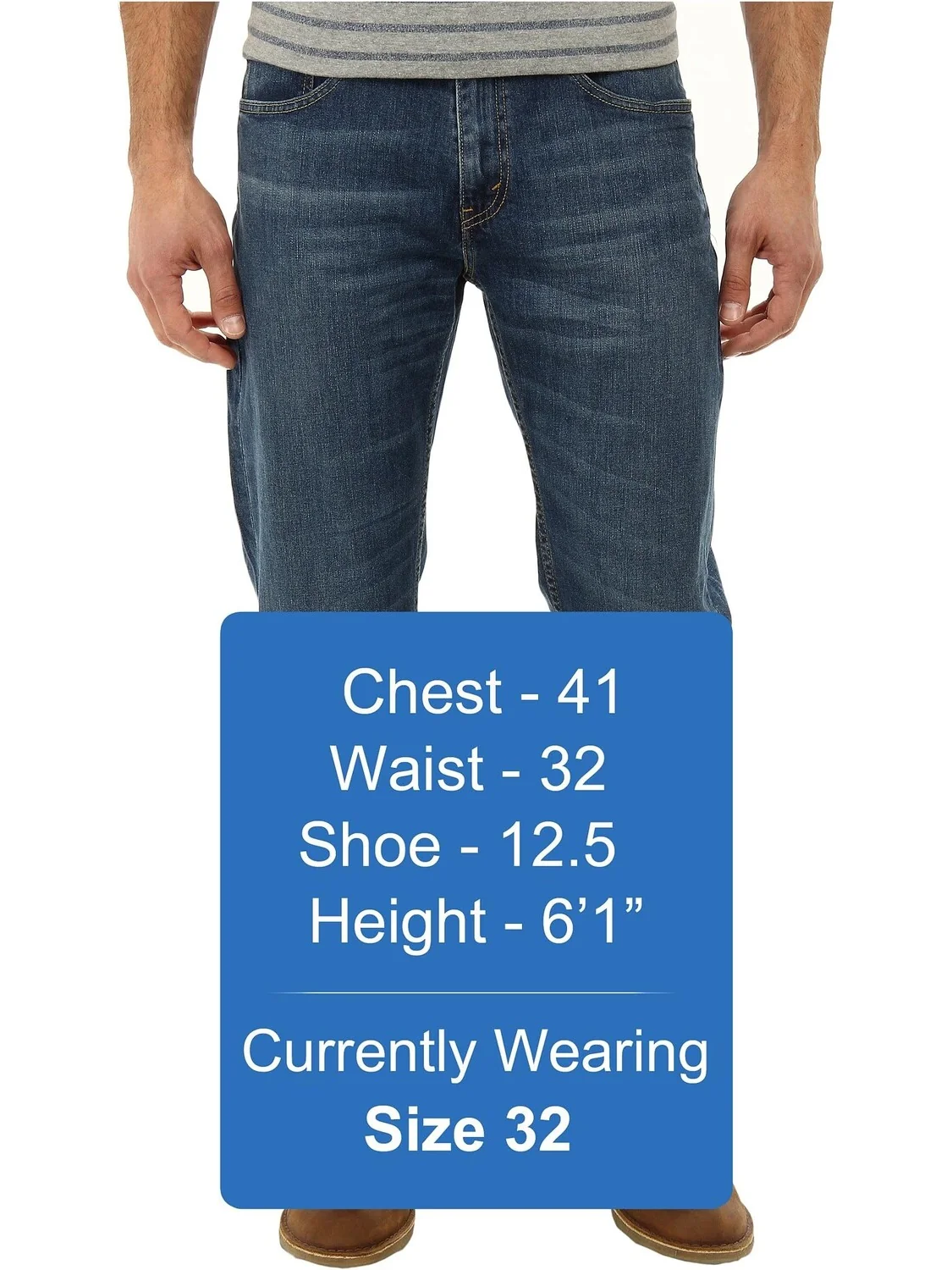 Джинсы 559 Relaxed Straight Levi's — изображение 5 из 5, синий