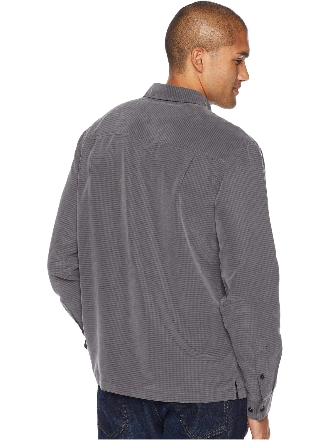Рубашка Desert Pucker Dry Long Sleeve Royal Robbins — изображение 3 из 4, серый