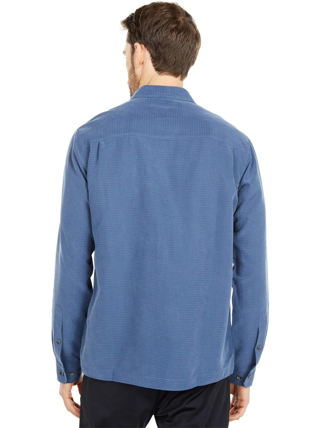 Рубашка Desert Pucker Dry Long Sleeve Royal Robbins — изображение 3 из 4, синий