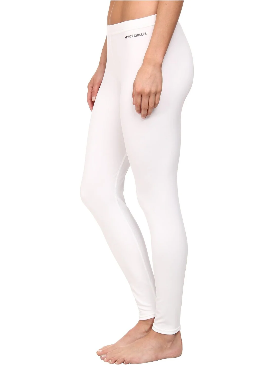 Брюки Micro-Elite Chamois Tights Hot Chillys — изображение 2 из 5, белый
