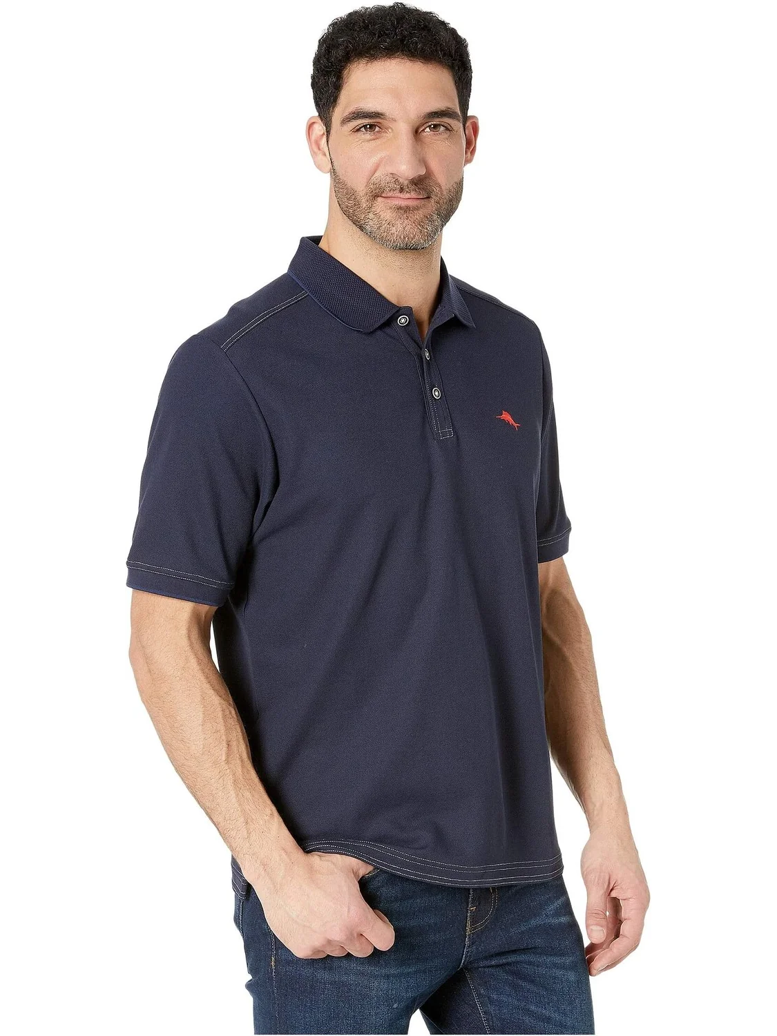 Рубашка-поло Emfielder 2.0 Polo Tommy Bahama — изображение 4 из 4, синий