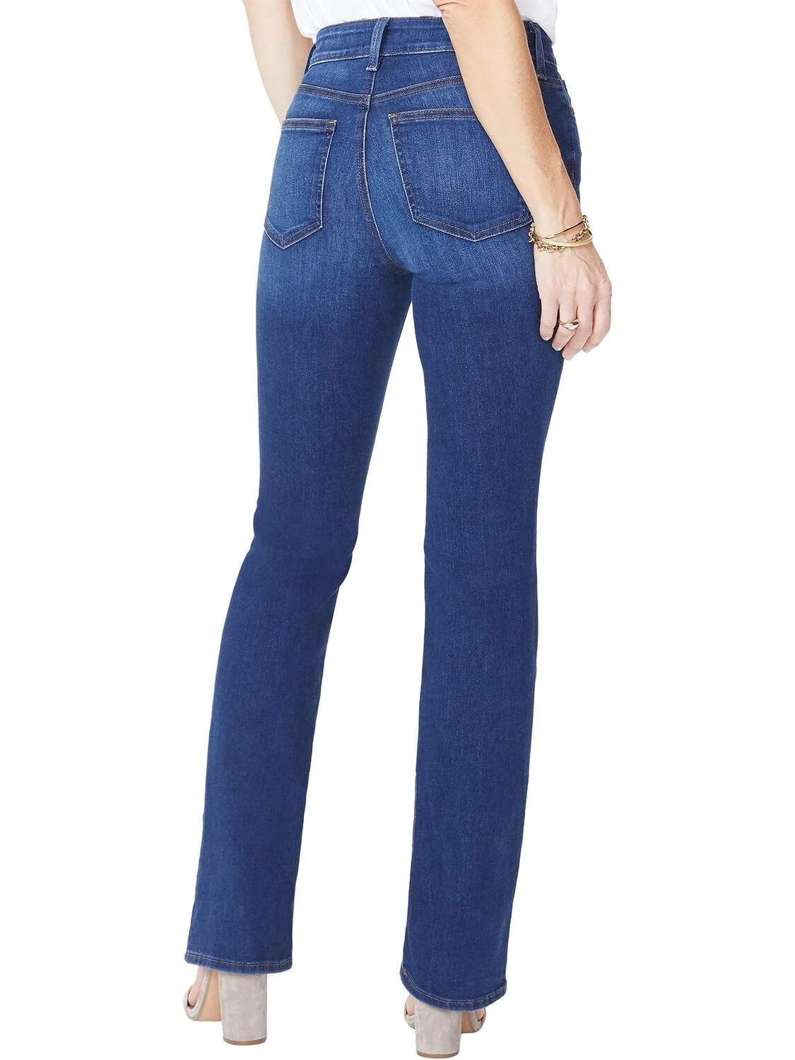 Джинсы Petite Barbara Bootcut in Quinn NYDJ, цвет Quinn — изображение 3 из 3