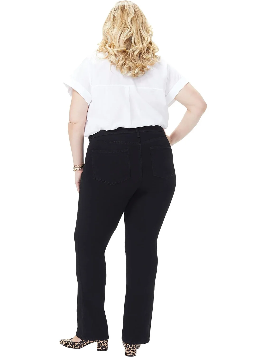 Джинсы Barbara Bootcut in Black NYDJ — изображение 2 из 3, черный