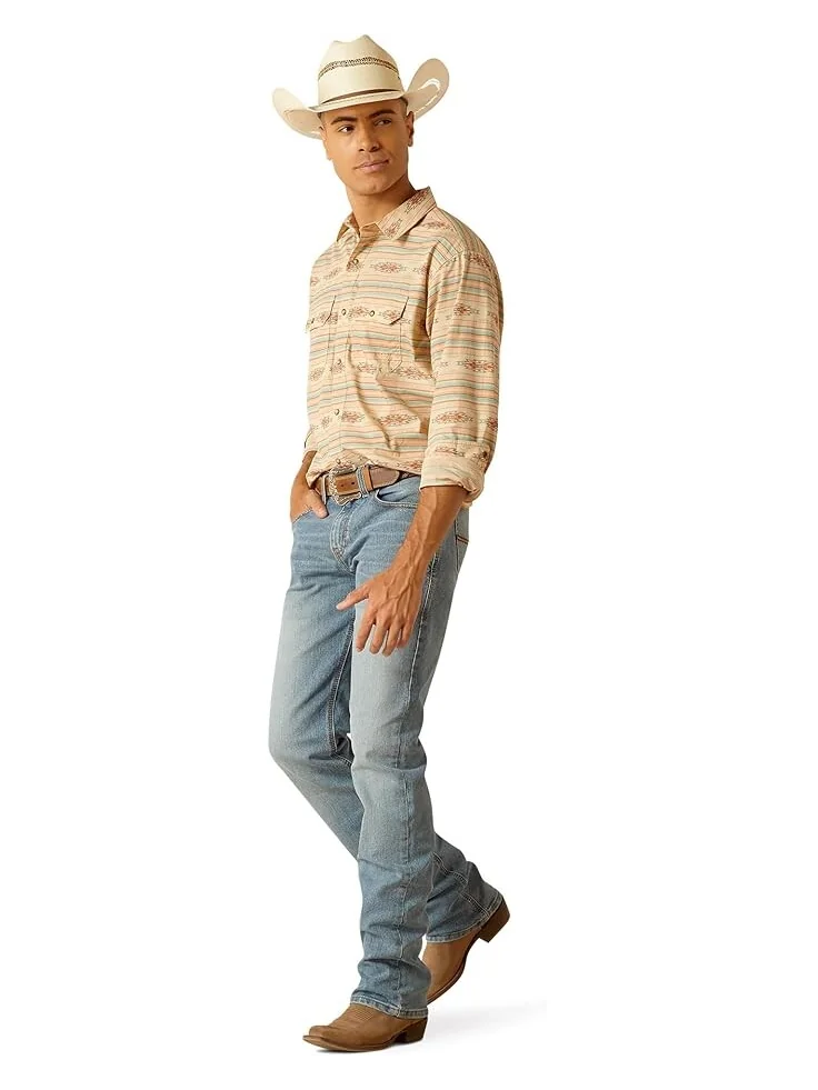 Джинсы Ariat M7 Performance Pro Ripped Straight Jeans in Lindo, цвет Lindo — изображение 2 из 3