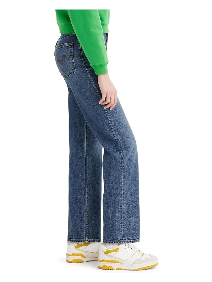Джинсы Levi's Premium Ribcage Super High Waist Straight Leg Jeans, цвет Valley View — изображение 2 из 3
