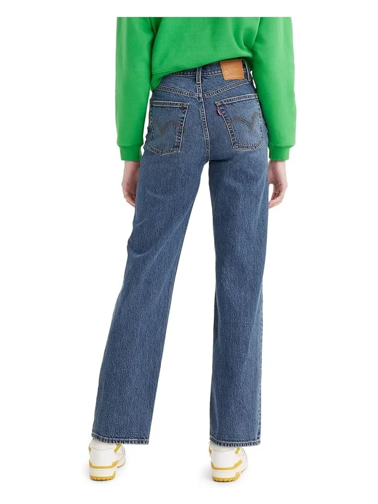 Джинсы Levi's Premium Ribcage Super High Waist Straight Leg Jeans, цвет Valley View — изображение 3 из 3