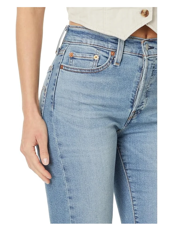 Джинсы Levi's Womens Premium Wedgie Straight, цвет Night Sight — изображение 3 из 4