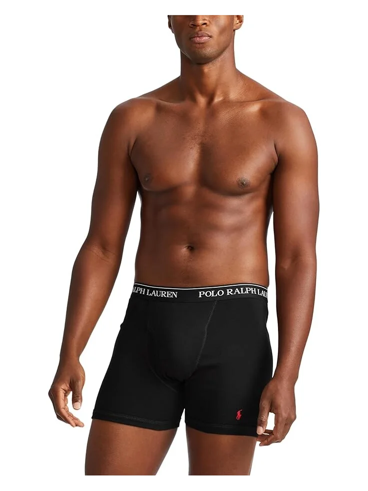 Боксеры Polo Ralph Lauren 5-Pack Brief — изображение 2 из 2, черный