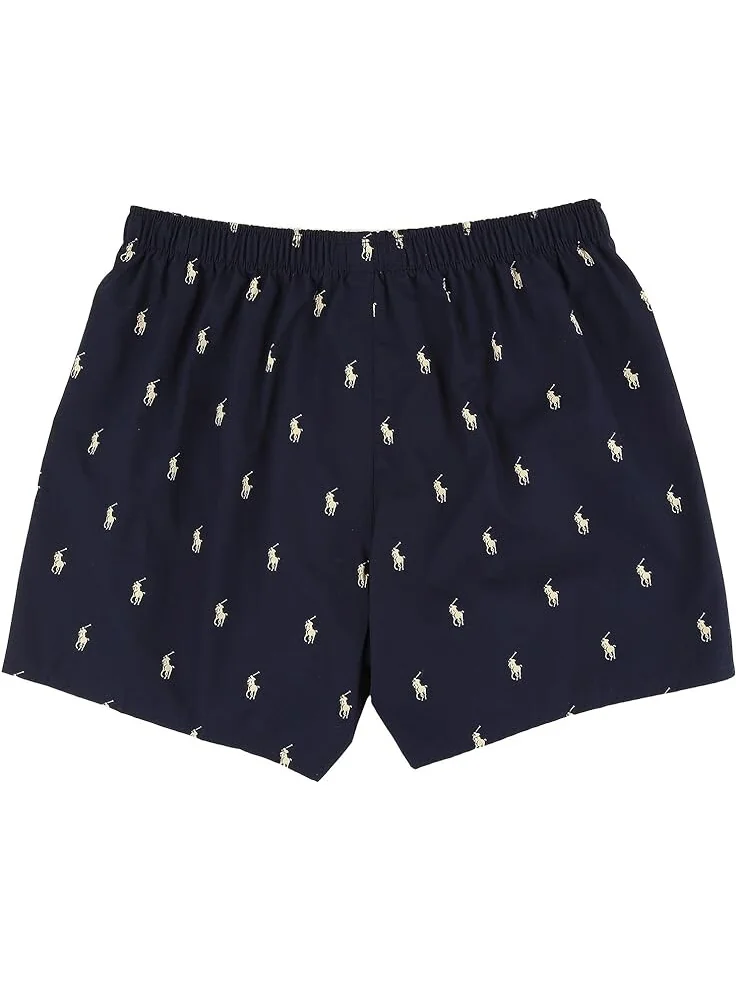 Боксеры Polo Ralph Lauren All Over Pony Player Woven — изображение 2 из 2, темно-синий