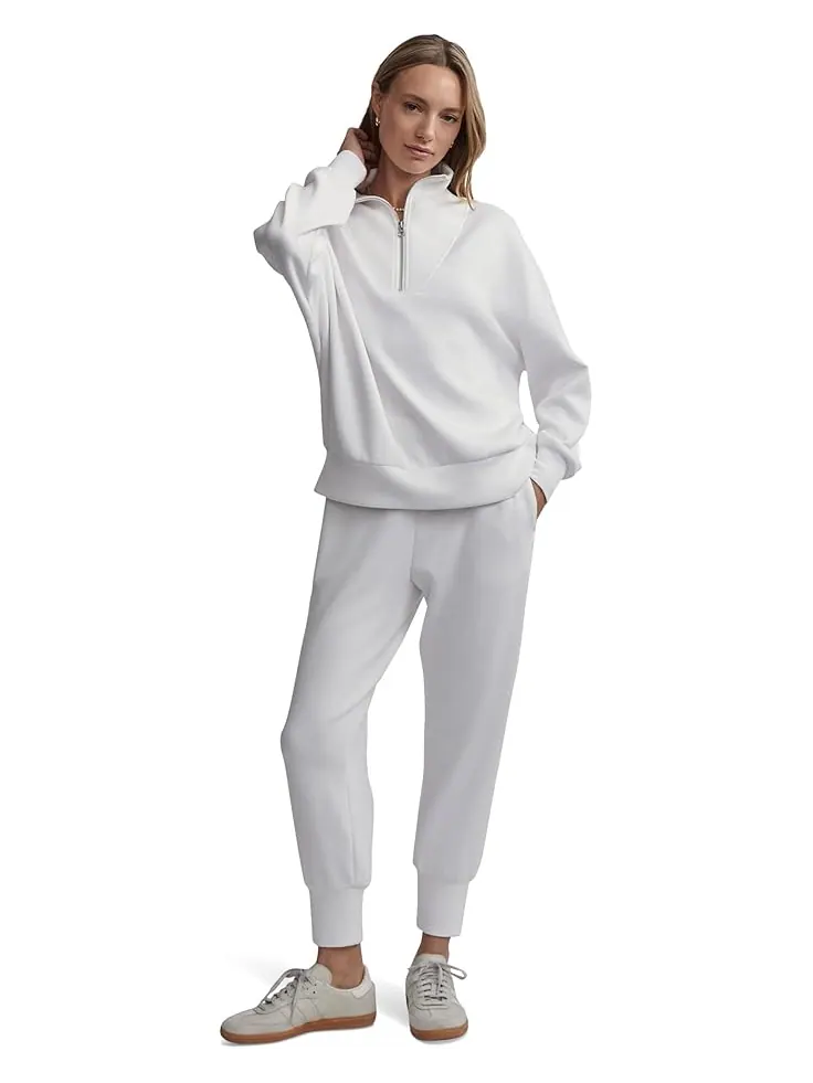 Свитер Varley Hawley 1/2 Zip Sweater — изображение 1 из 3, белый