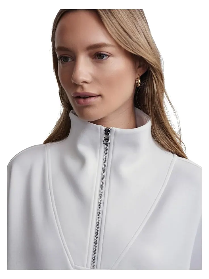Свитер Varley Hawley 1/2 Zip Sweater — изображение 3 из 3, белый