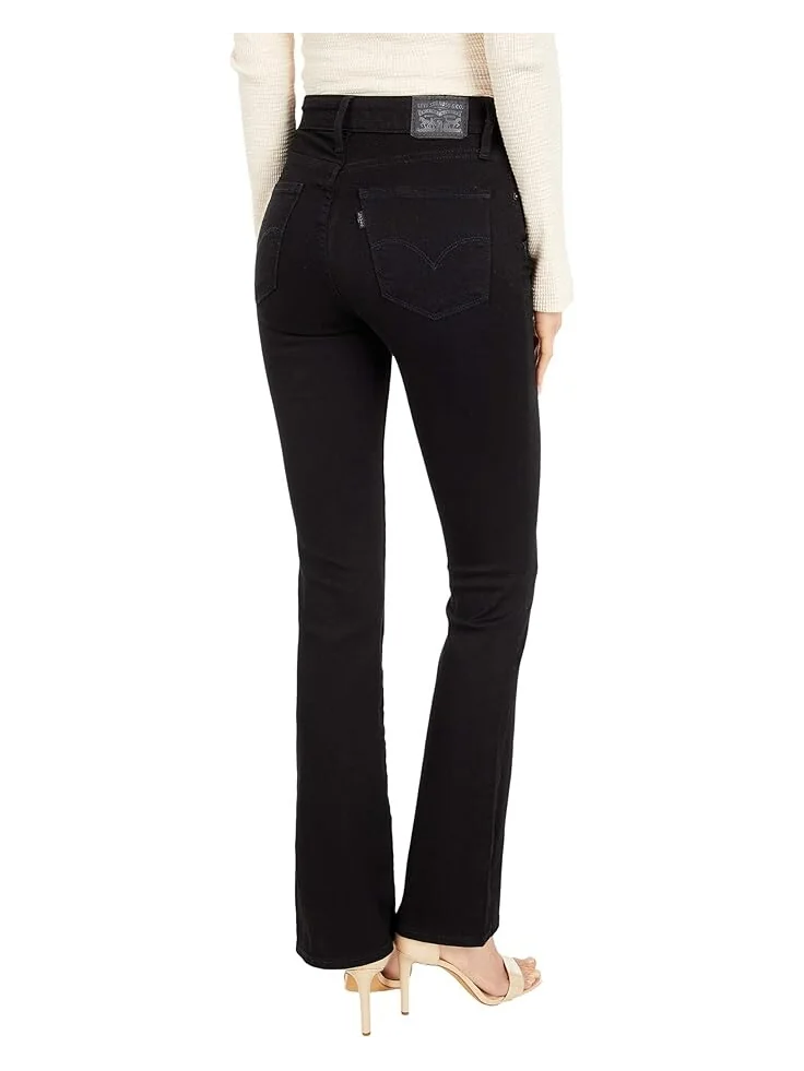 Джинсы Levi's Womens 725 High-Rise Bootcut — изображение 3 из 4, черный
