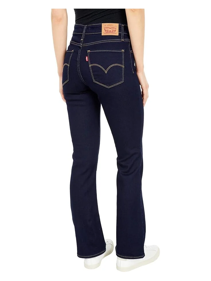 Женские джинсы Levi's 725 High-Rise Bootcut — изображение 3 из 5, темно-синий