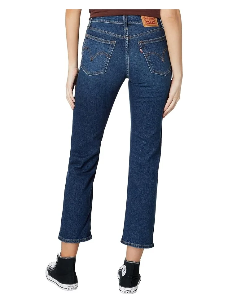 Джинсы Levi's Womens Premium Wedgie Straight — изображение 2 из 4, индиго