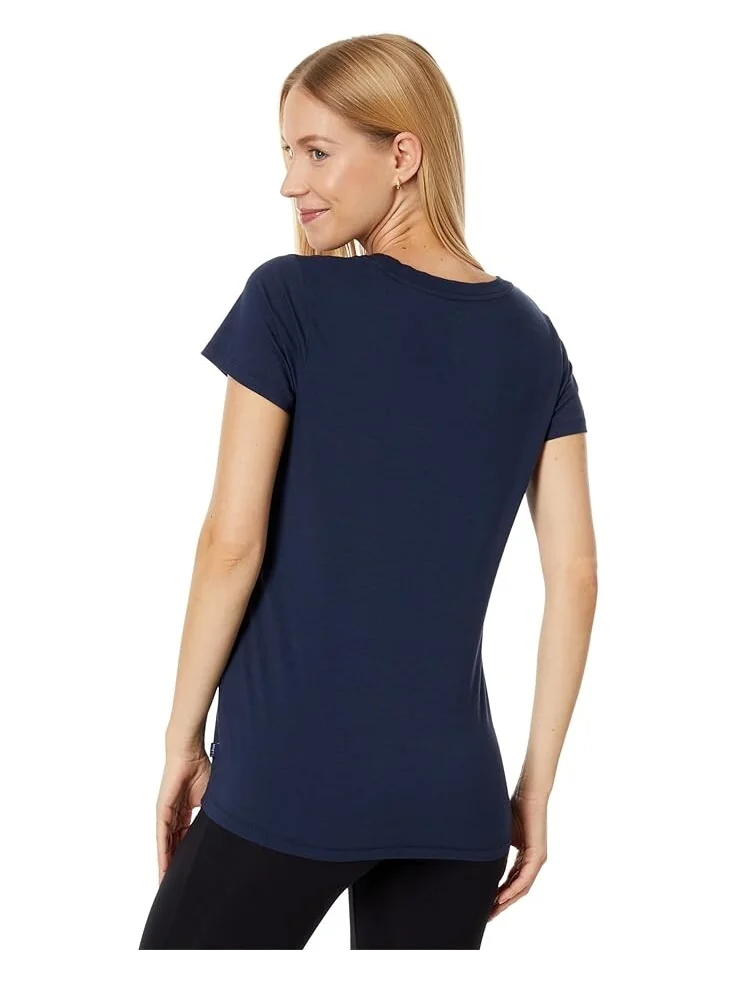Футболка L.L.Bean Soft Stretch Supima — изображение 2 из 4, классический темно-синий