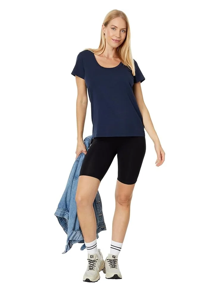 Футболка L.L.Bean Soft Stretch Supima — изображение 4 из 4, классический темно-синий