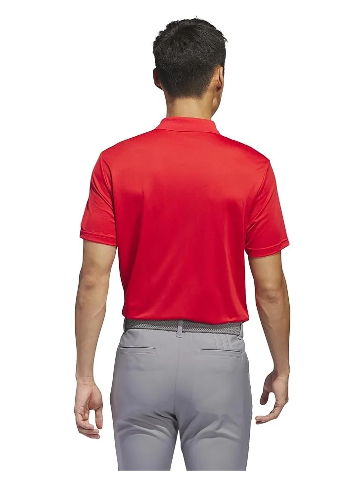 Поло adidas Golf adi Performance Short Sleeve — изображение 2 из 3, красный