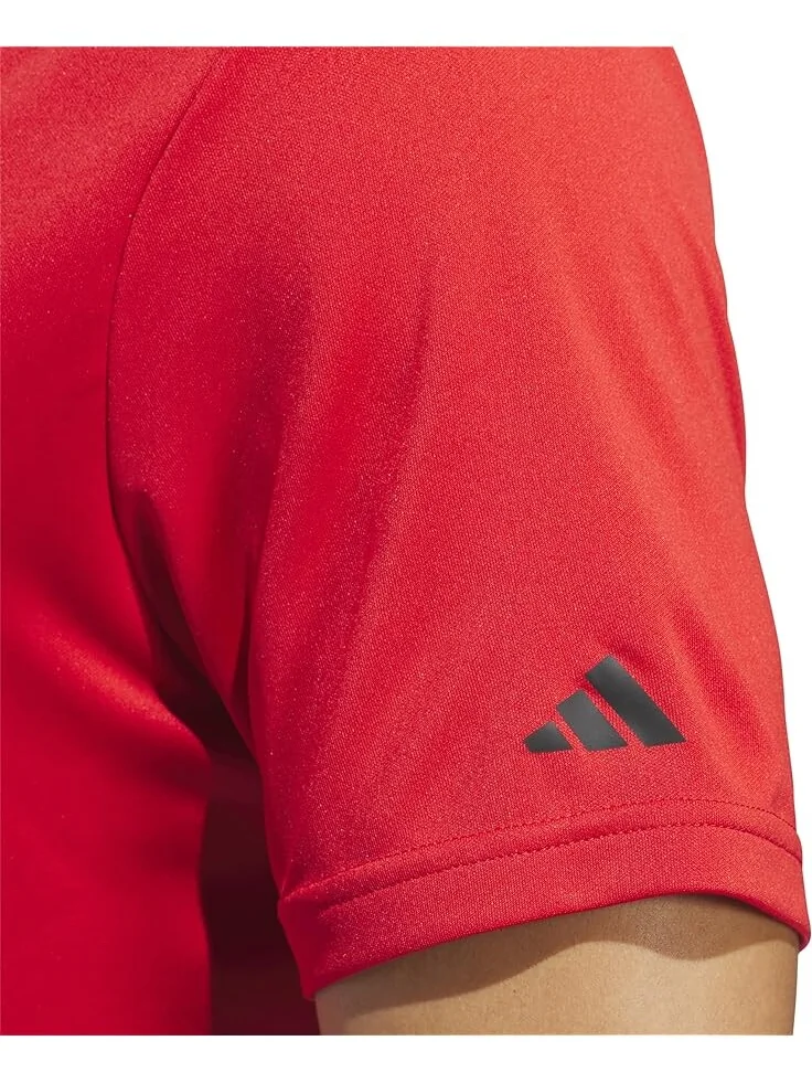 Поло adidas Golf adi Performance Short Sleeve — изображение 3 из 3, красный