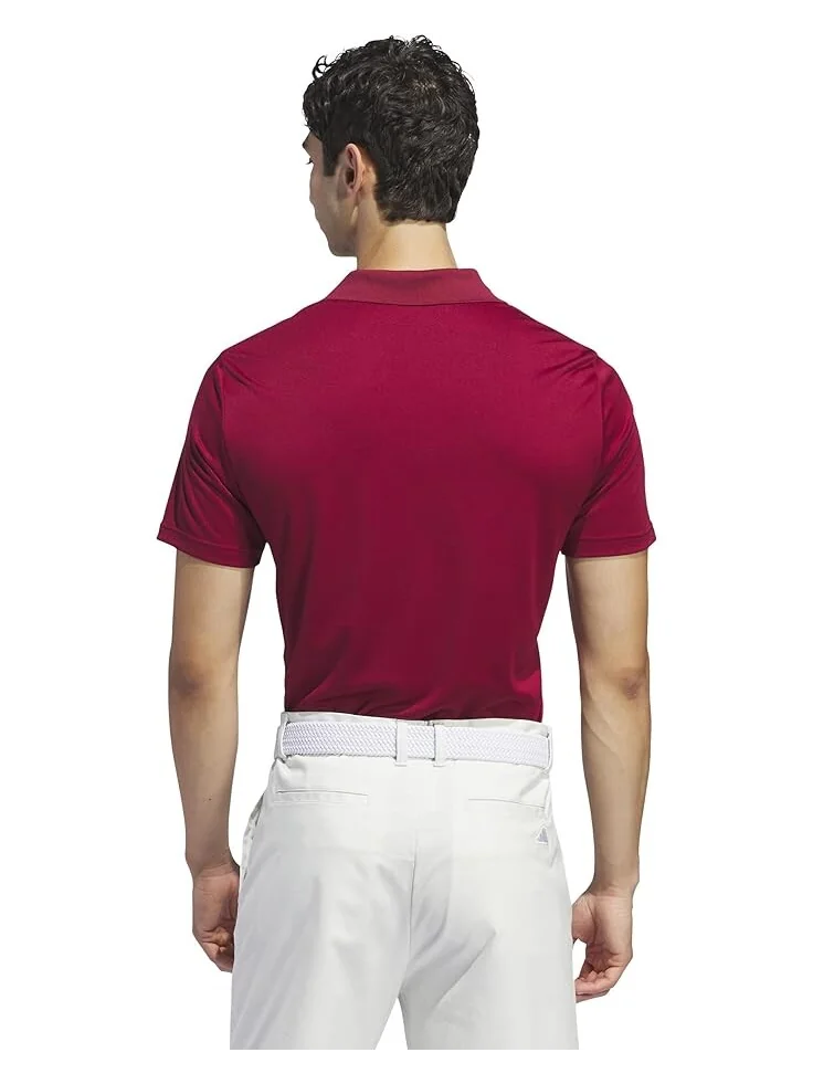 Поло adidas Golf adi Performance Short Sleeve — изображение 2 из 3, бордовый