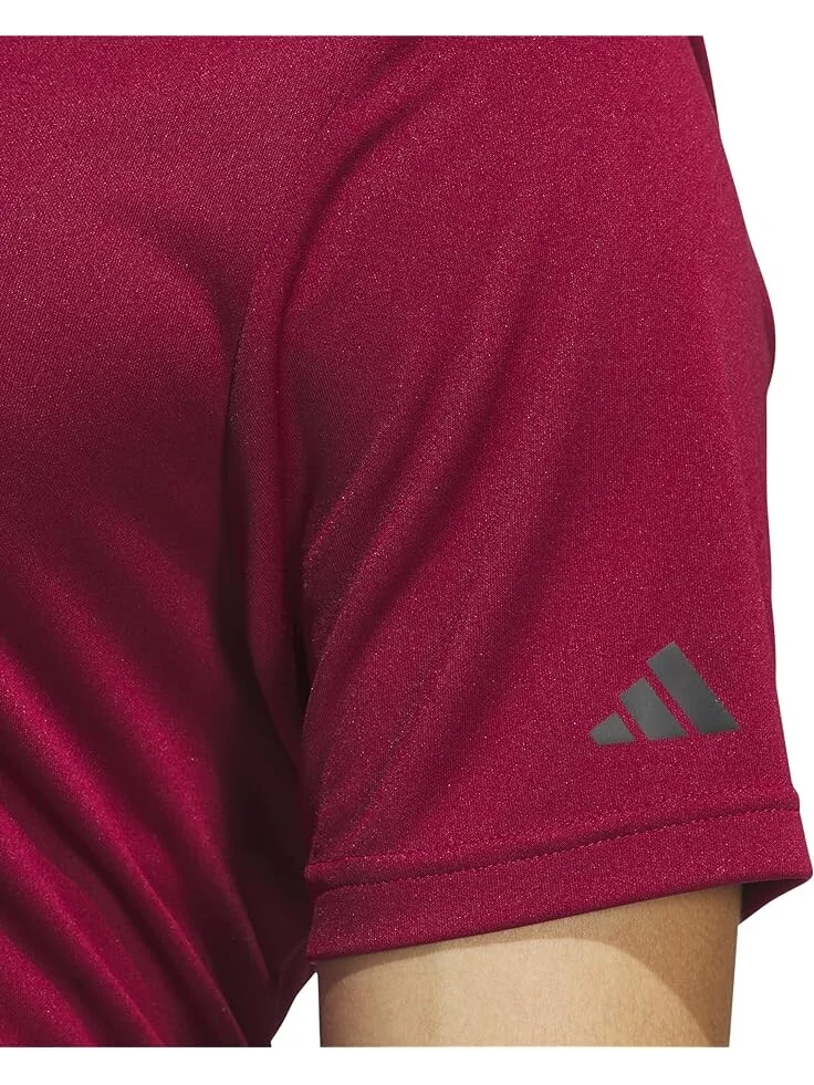 Поло adidas Golf adi Performance Short Sleeve — изображение 3 из 3, бордовый