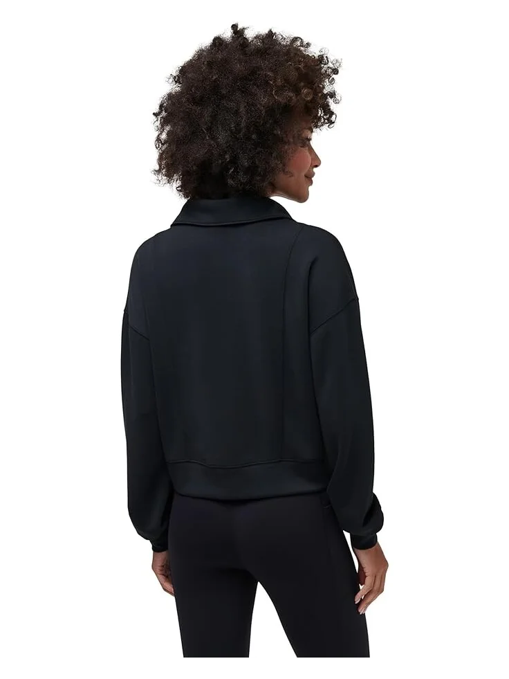 Толстовка TravisMathew Skyloft Soft 1/2 Zip — изображение 2 из 3, черный