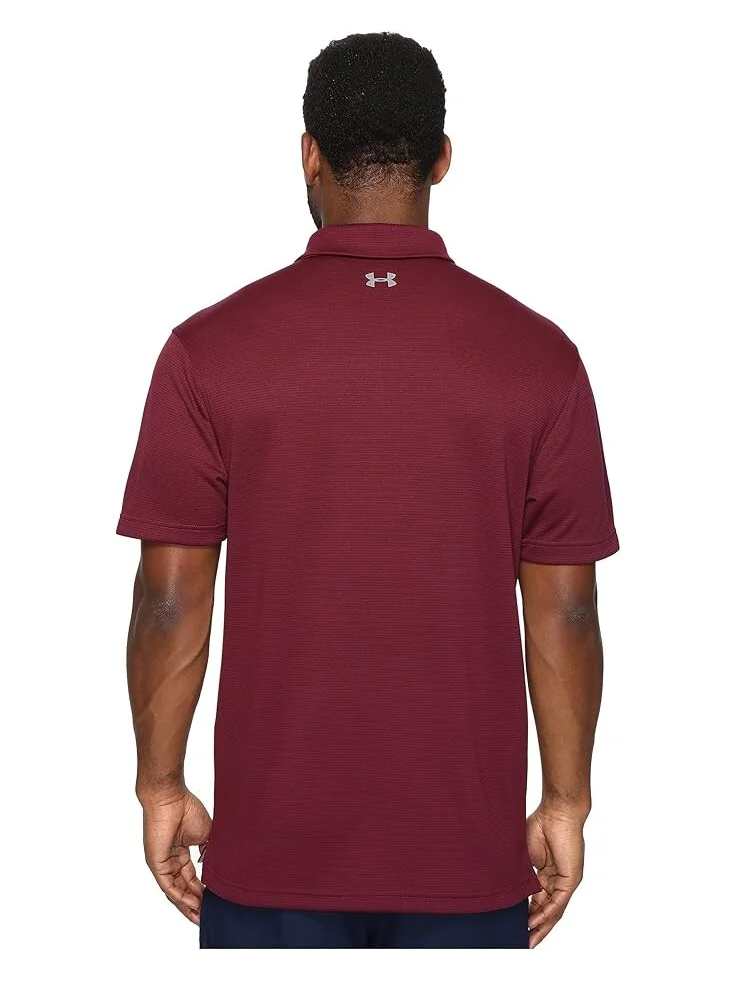Поло Under Armour Golf Tech — изображение 3 из 4, графитовый/графитовый