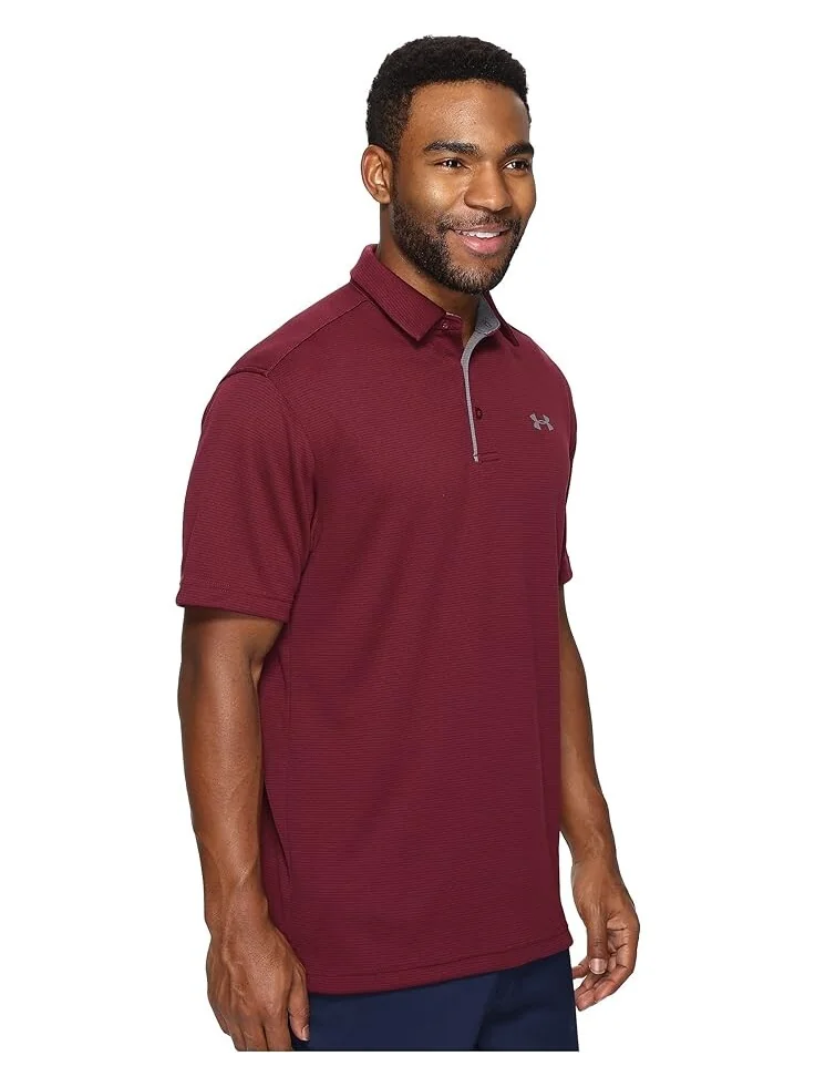 Поло Under Armour Golf Tech — изображение 4 из 4, графитовый/графитовый