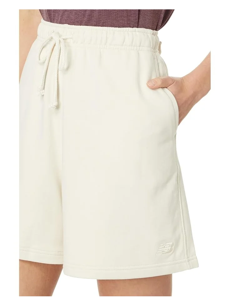 Шорты New Balance New Balance Athletics French Terry Short, цвет Linen — изображение 3 из 4