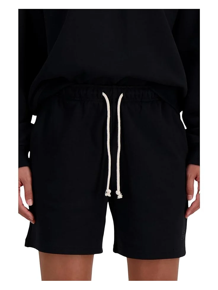 Шорты New Balance New Balance Athletics French Terry Short — изображение 3 из 4, черный