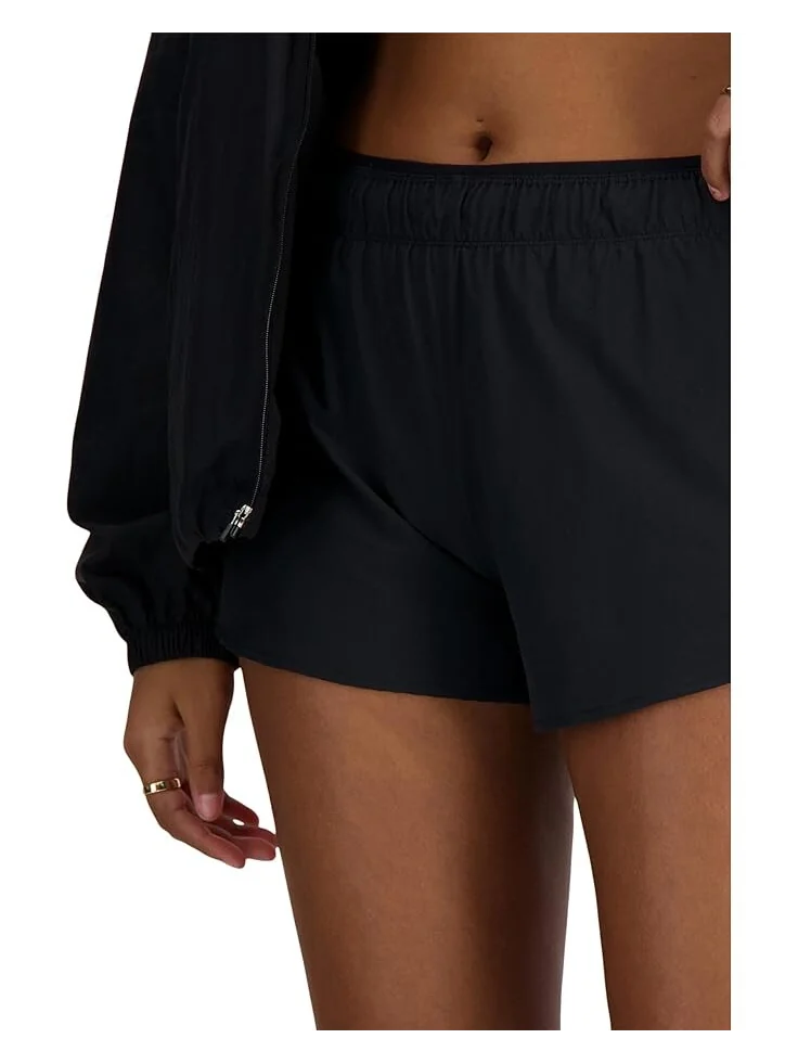 Шорты New Balance RC Short 3" — изображение 3 из 4, черный