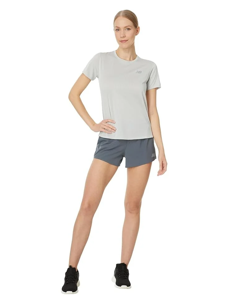 Шорты New Balance RC Short 3" — изображение 4 из 4, серый
