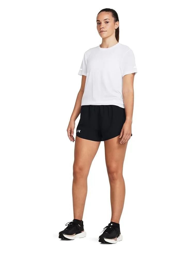 Шорты Under Armour Fly By — изображение 4 из 4, черный/черный