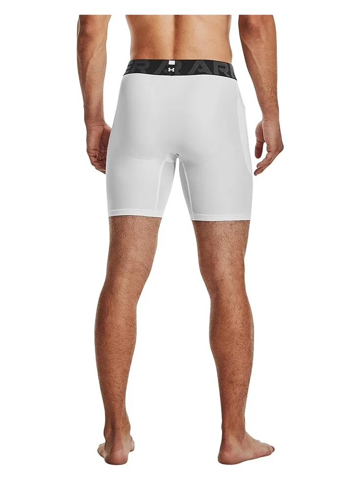 Шорты Under Armour Heatgear Armour — изображение 2 из 3, белый/черный