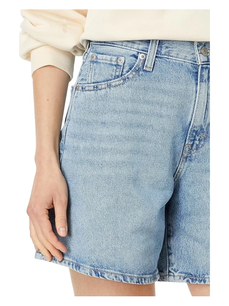 Шорты Levi's Premium High Baggy Short, цвет Far and Wide — изображение 3 из 4