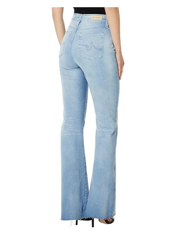 Джинсы AG Jeans Madi Super High Rise Flare in 24 Years Looking Glass, цвет 24 Years Looking Glass — изображение 2 из 4
