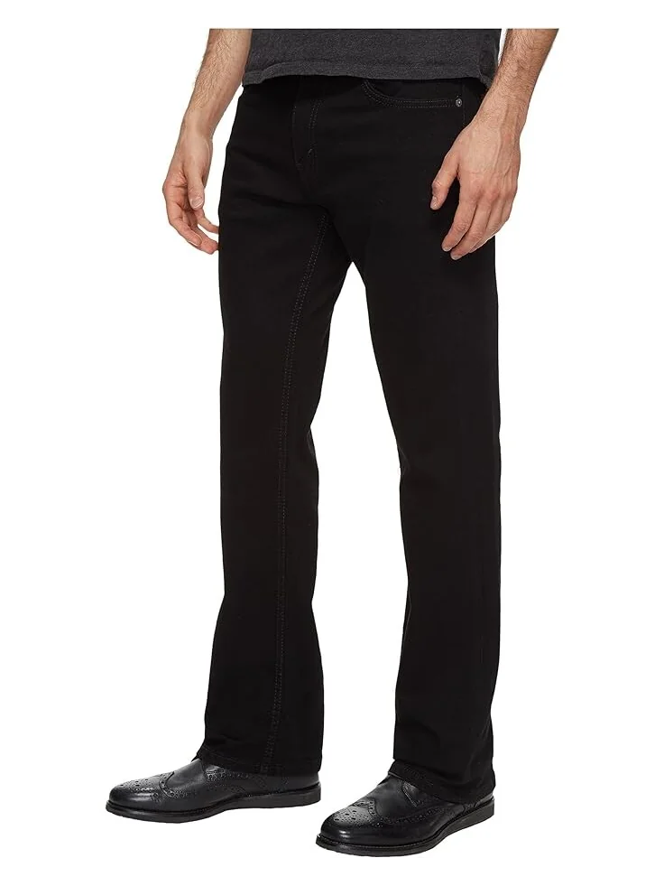 Джинсы Levi's Mens 527 Slim Bootcut — изображение 2 из 5, черный