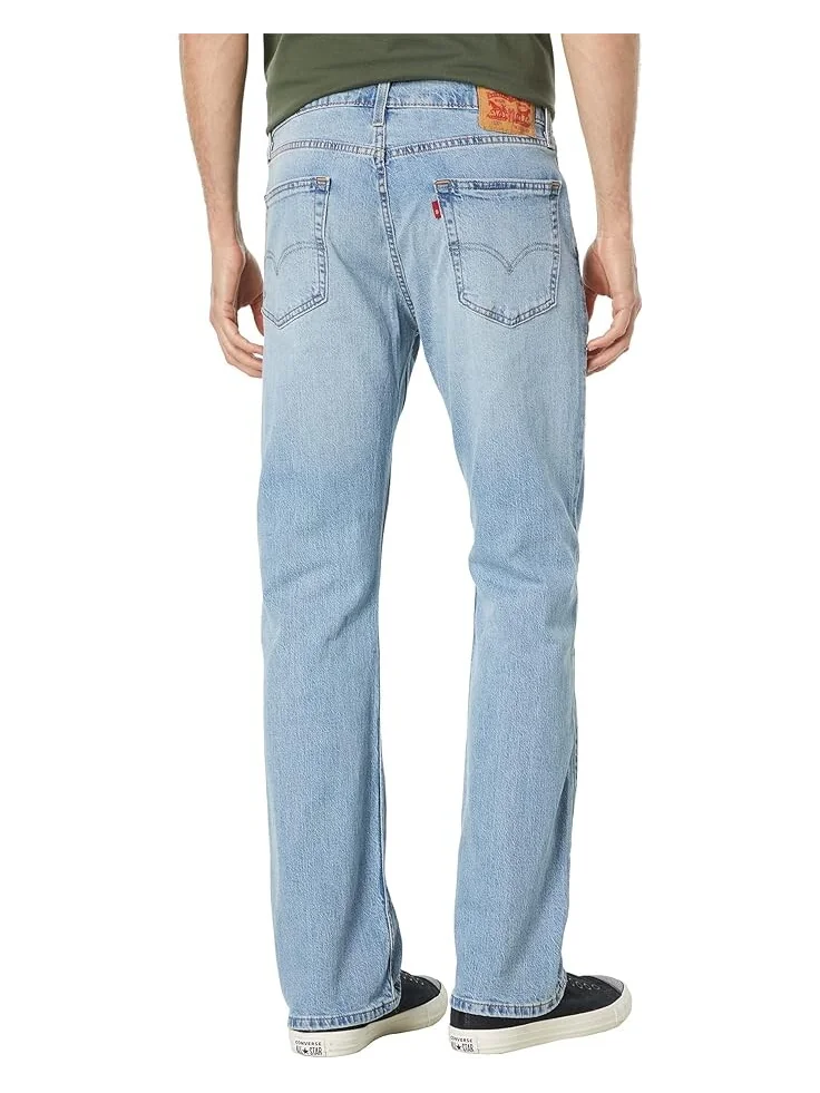 Джинсы Levi's Mens 527 Slim Bootcut — изображение 2 из 4, синий