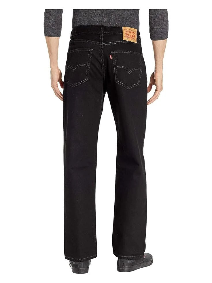 Джинсы Levi's Mens 550 Relaxed Fit — изображение 3 из 4, черный