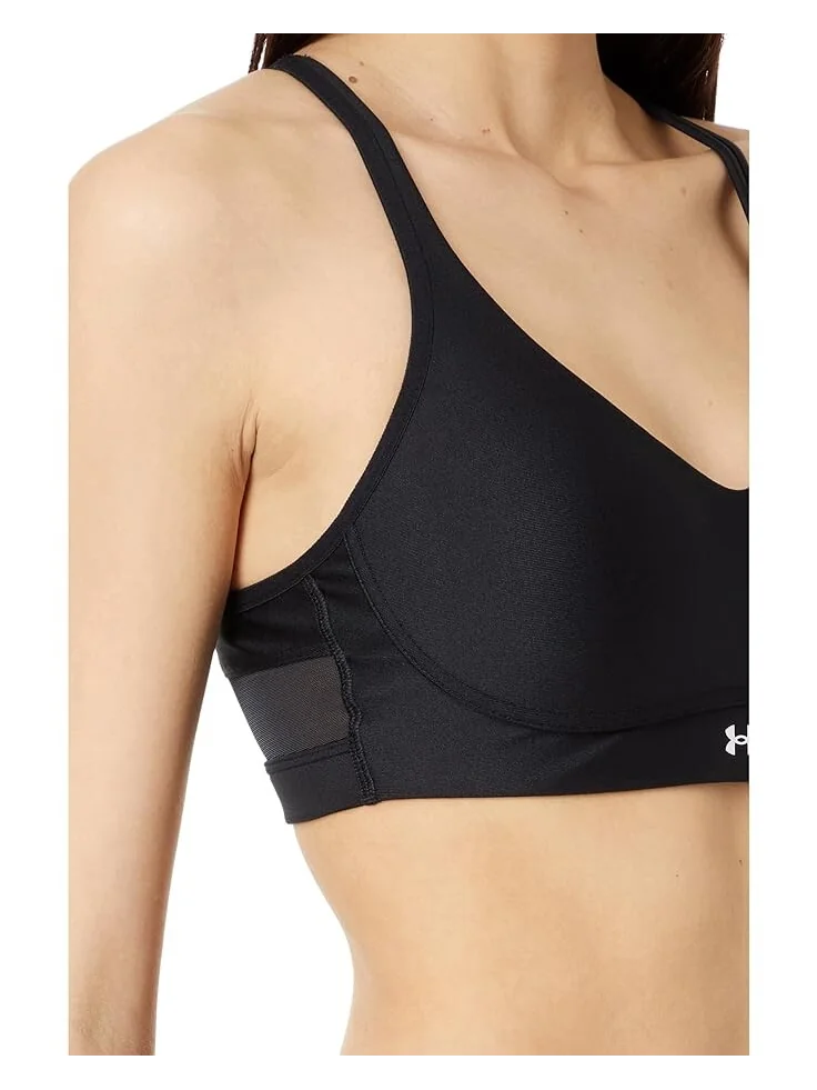 Бюстгальтер Under Armour Infinity Low Impact Low Sports — изображение 3 из 3, черный/белый
