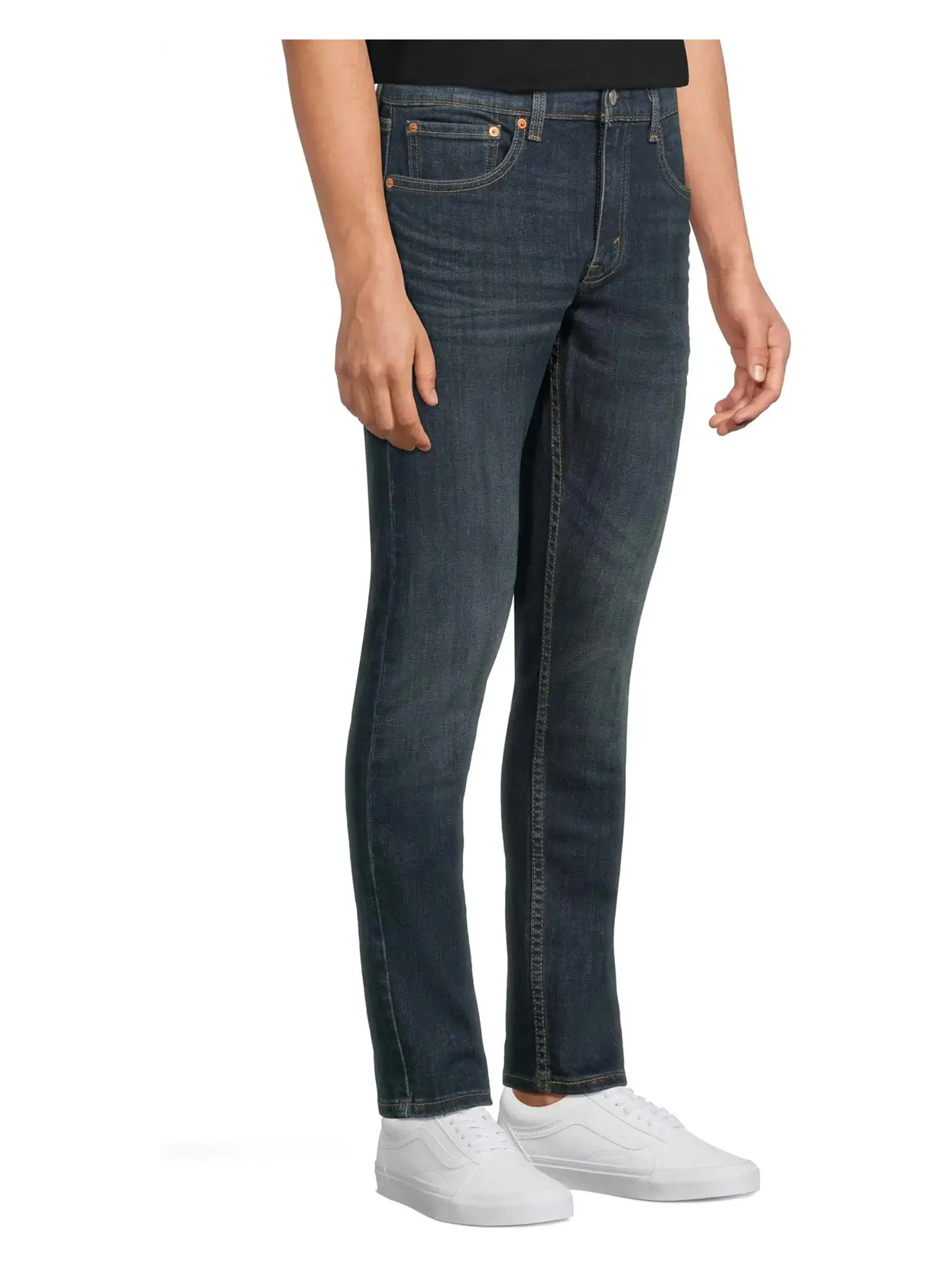 Джинсы Levi's Mens 512 Slim Taper Fit — изображение 2 из 6, синий